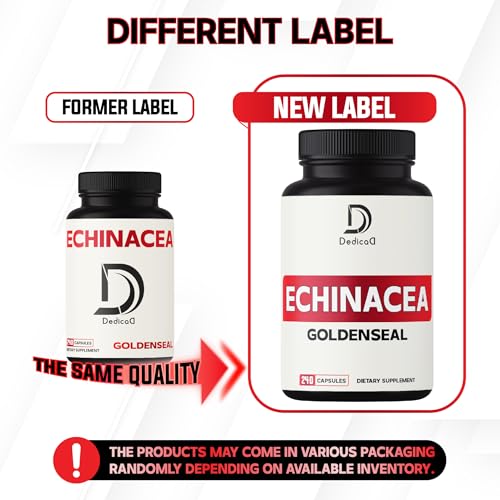 Version 1.0.0 Suplemento herbal natural DEDICAD Equinácea y Goldenseal