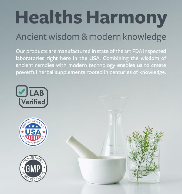 Suplemento Healths Harmony baya de espino 4 meses suministro