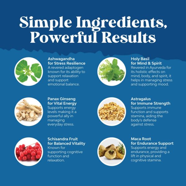 Suplemento herbal Nature's Craft 60 cápsulas para relajación