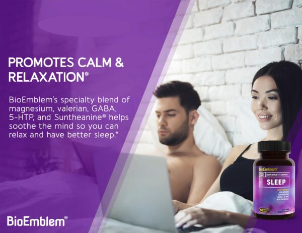 BioEmblem fórmula científica para mejor descanso y relajación