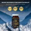 Supplement HOLIVANCE Shilajit vista lateral