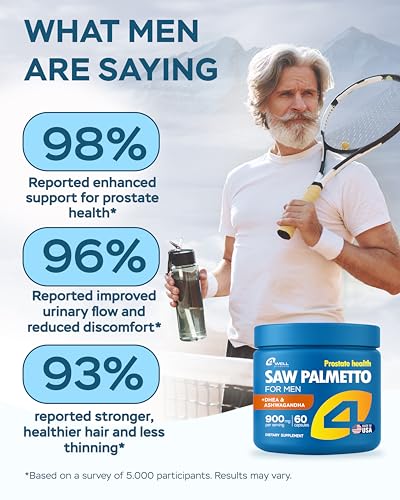 Suplemento hombres con Ashwagandha para energía y bienestar