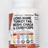 Version 1.0.0 Cápsulas de suplemento Clean Nutraceuticals Lions Mane 20-en-1