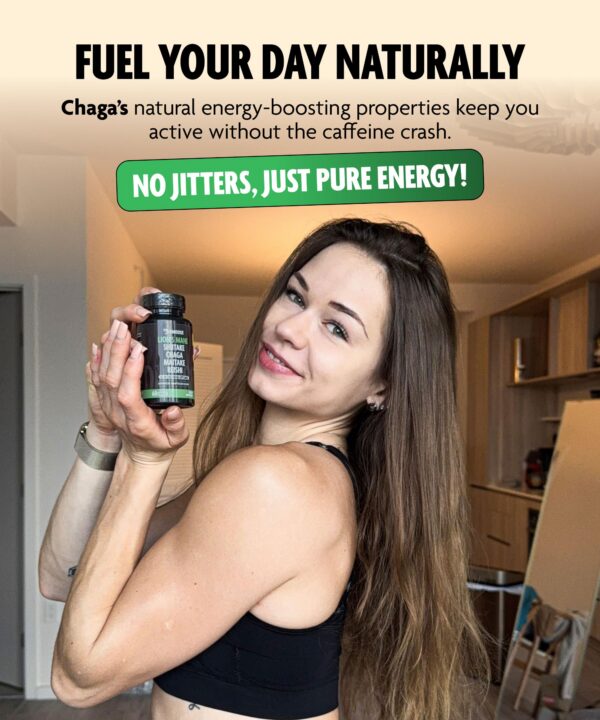 Suplemento hongos lion's mane para enfoque y claridad mental