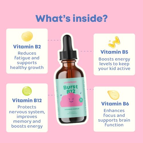 Suplemento infantil JoySpring vitamina B12 gotas