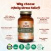 Suplemento Infinity Stress Relief en cápsulas vegetales