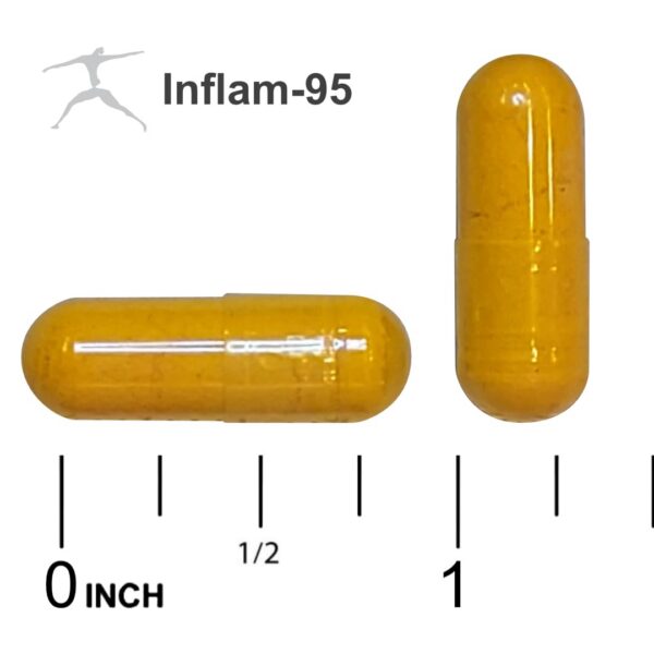 Suplemento inflamatorio Inflam-95 con bioperina para absorción mejorada