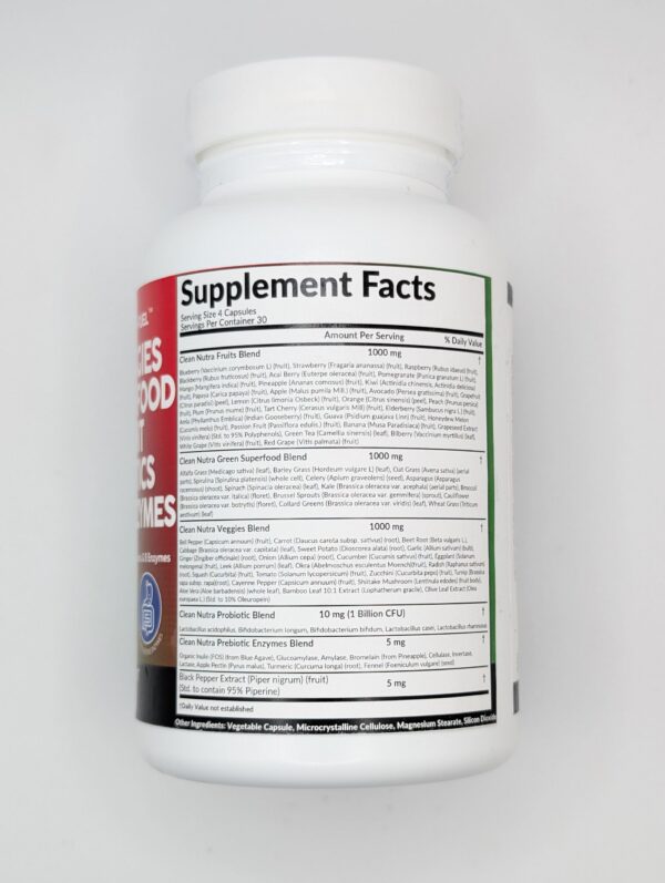 Suplemento intestino sano Clean Nutraceuticals