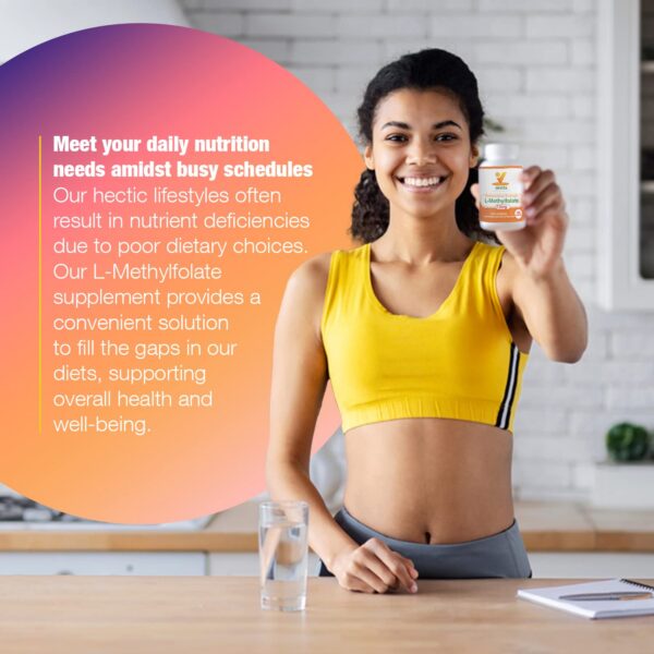 Suplemento INVITA L-metilfolato con fórmulas premium