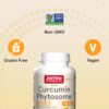 Suplemento Jarrow con curcumina fitosoma para salud articular