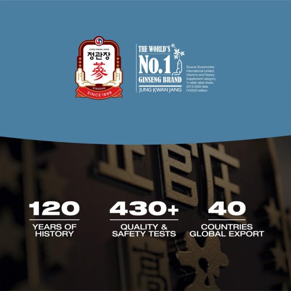 Suplemento JungKwanJang para energía y bienestar masculino