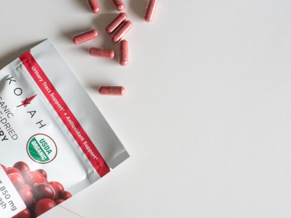 Suplemento KOYAH arándano rojo orgánico 60 cápsulas