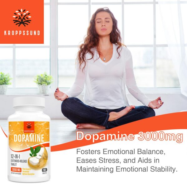 Suplemento Kroppssund tabletas liberación prolongada dopamina