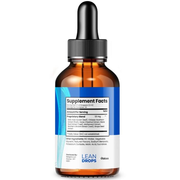Suplemento Lean Drops con fórmula hecha en EE.UU.