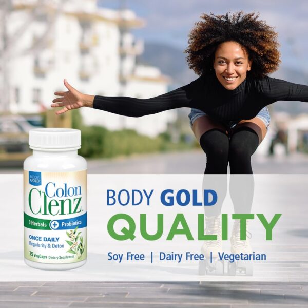 Version 1.0.0 Suplemento para limpieza intestinal Body Gold Colon Clenz