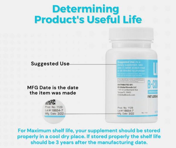 Suplemento Lipo BC para energía limpia y mejor ánimo