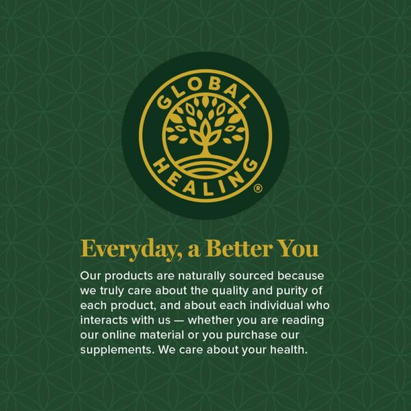 Suplemento líquido detox Global Healing Center fabricado en EE.UU.