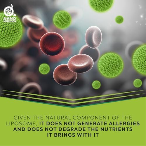 Suplemento líquido nanotecnología liposomal Kemed Nanonutrition botella