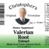 Suplemento líquido raíz valeriana Christopher's