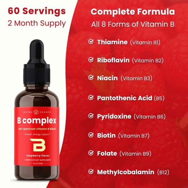 Version 1.0.0 Suplemento líquido vitamina b vegano sin azúcar