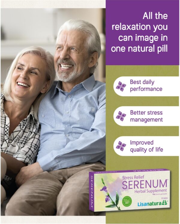 Version 1.0.0 Suplemento Lisanatura Serenum 30 tabletas herbales naturales