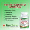 Suplemento Livatone Plus con taurina y vitaminas para hígado