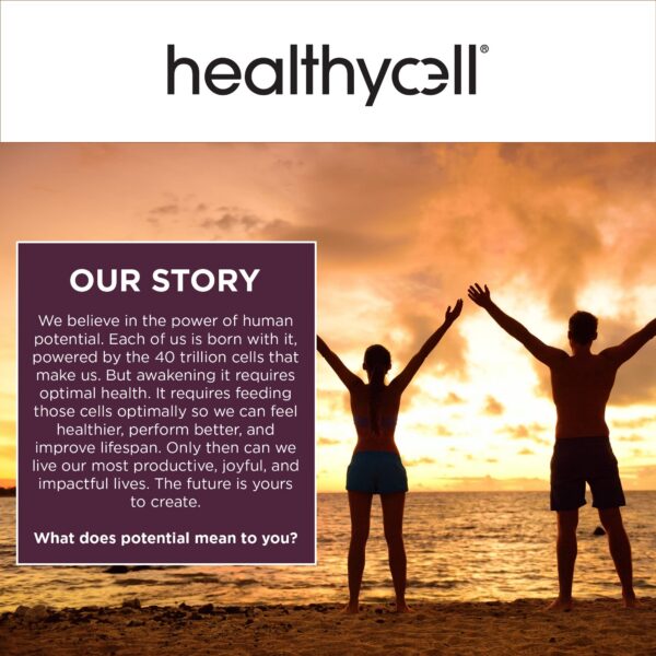Suplemento Longitud de Telómeros Healthycell con ingredientes