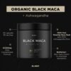 Suplemento maca negra peruan a en cápsulas orgánicas
