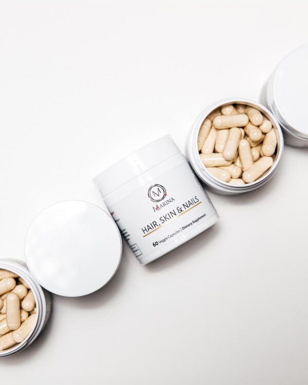 Suplemento Marina para belleza natural con vitaminas