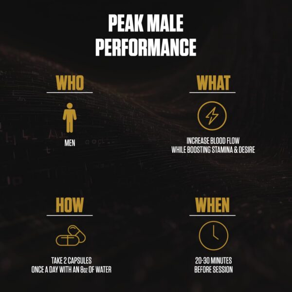 Suplemento masculino potente ERECTIFY MAX 60 pastillas