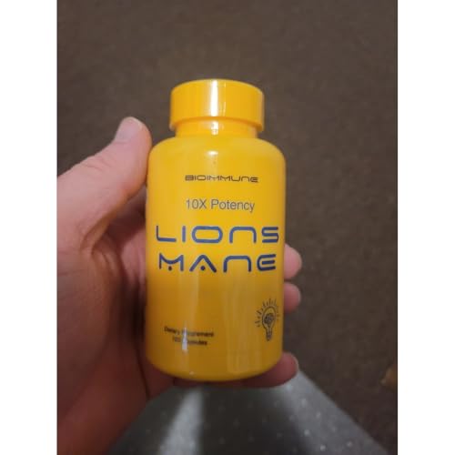 Suplemento melena de león sin gluten ni aditivos BioImmune