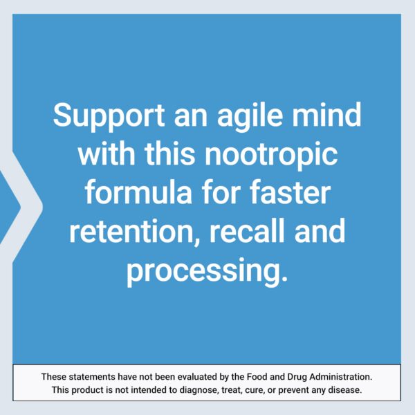 Suplemento para la memoria y aprendizaje Quick Brain Nootrópico