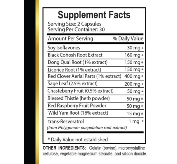 OLANTA suplemento natural para menopausia y hormonas mujer