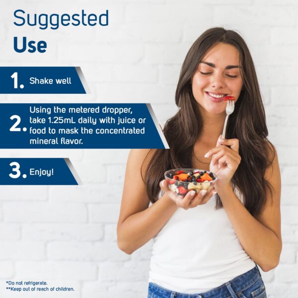 Suplemento mineral para huesos y dientes saludables Trace Minerals