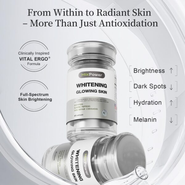 Suplemento MixPower L-Ergothioneína caja y cápsulas