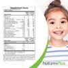 Suplemento multivitamínico en tabletas para niños