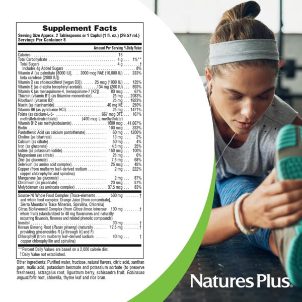 Version 1.0.0 Suplemento multivitamínico vegano y sin alérgenos Natures Plus