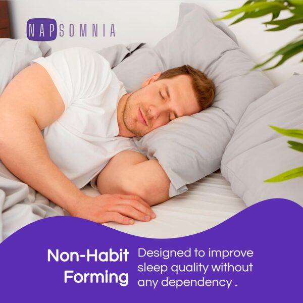 Suplemento NAPSOMNIA para dormir con magnesio y raíz valeriana