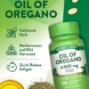 Suplemento natural Aceite Orégano Nature's Truth medicina herbal