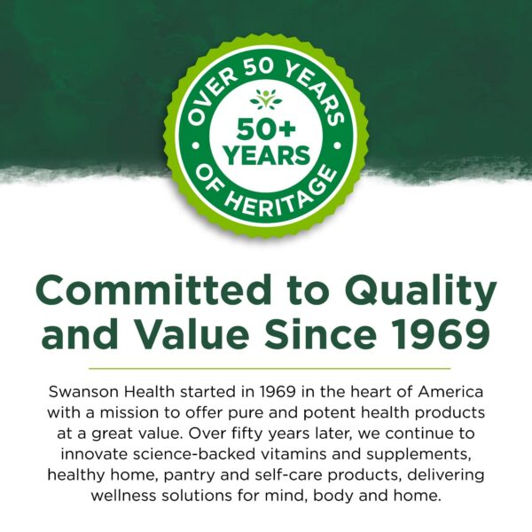 Suplemento natural ajo Swanson control olor 500MG