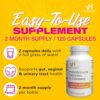 Suplemento natural con arándano para salud femenina