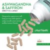 Suplemento natural Ashwagandha con Azafrán Maxi Health