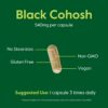 Suplemento natural Black Cohosh sin estearatos Bestvite