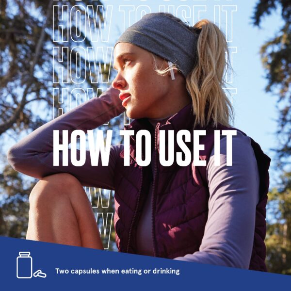 Suplemento natural Bulletproof cápsulas carbón coco