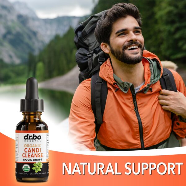 Suplemento natural candi cleanse gotas y cápsulas