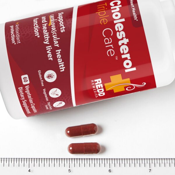 Suplemento natural para colesterol y hígado Redd Remedies