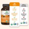 Suplemento natural cúrcuma y especias ayurvédicas 180 cápsulas