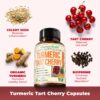 Suplemento natural de cúrcuma para salud articular y sueño