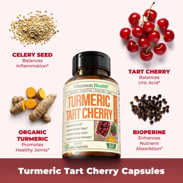 Suplemento natural de cúrcuma para salud articular y sueño