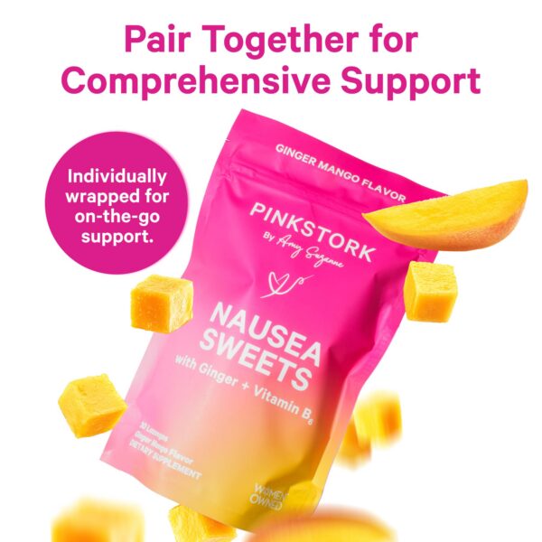 Version 1.0.0 Suplemento natural para el estómago Pink Stork vitamina B6 y jengibre